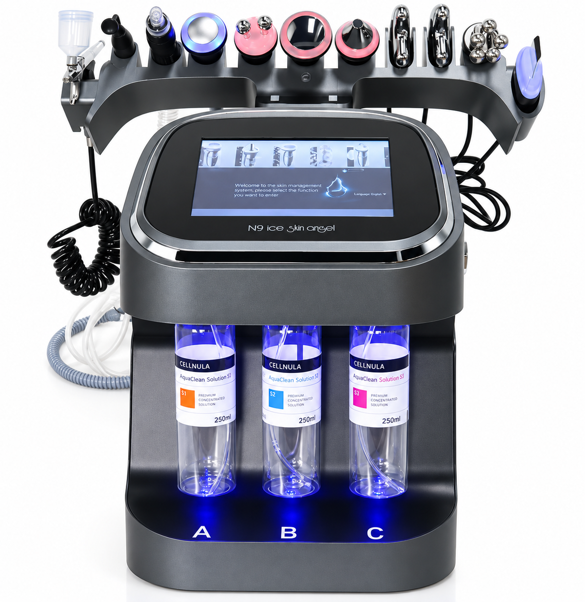 Hydrafacial 10 en 1 Black