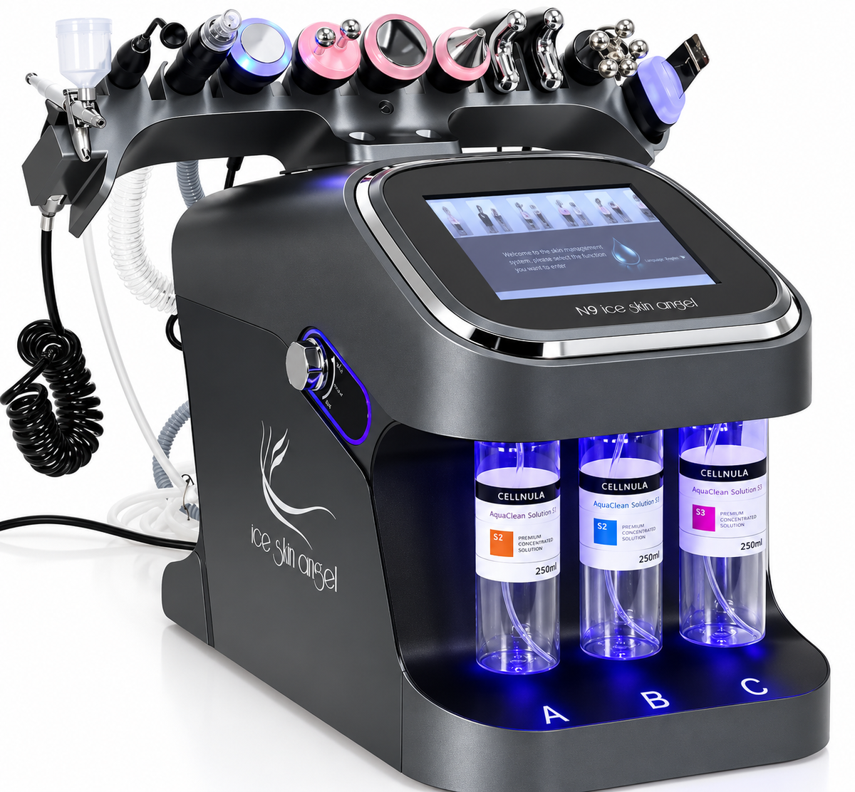 Hydrafacial 10 en 1 Black